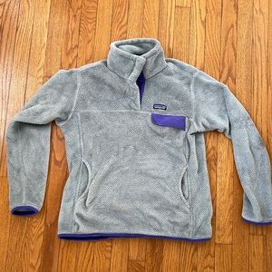 Gray Patagonia pullover size L